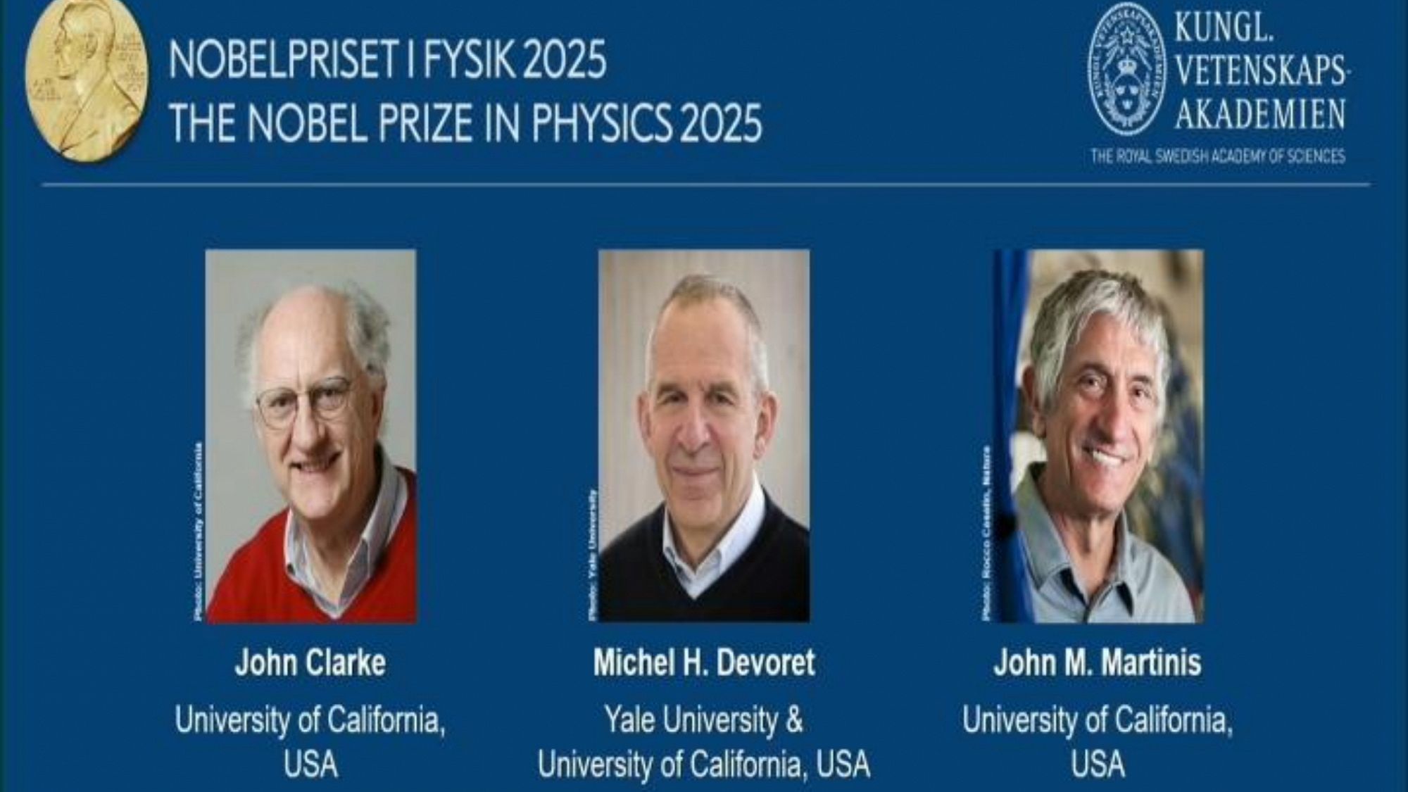 Video nell'articolo 1 - Nobel per la Fisica e per la Chimica 2025, DeepSeek  ne aveva previsti 4 su 6
